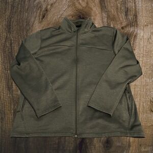 The North Face Fleece‎ Lined Soft Shell Jacket Charcoal Mens XXL